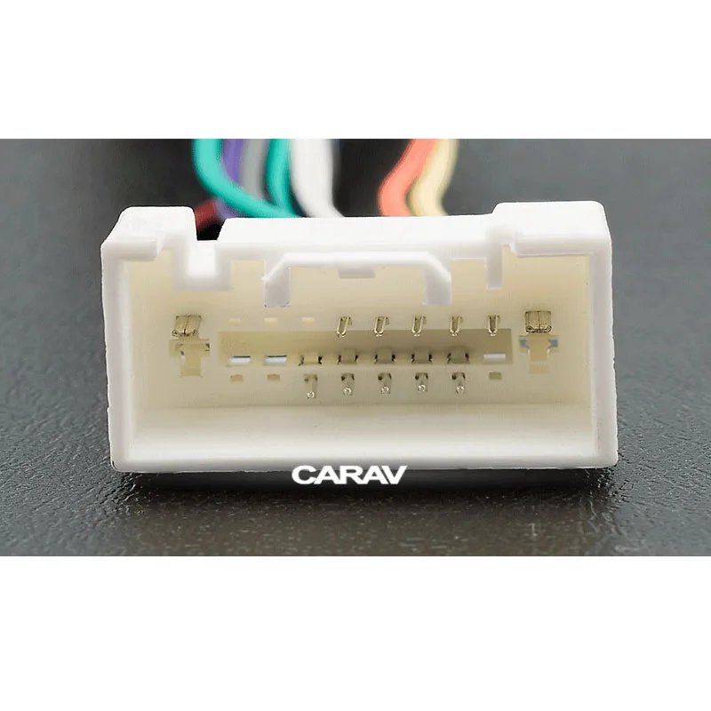 CARAV 12 030 ISO радио для MITSUBISHI только новых 20 контактных разъемов проводки F образный