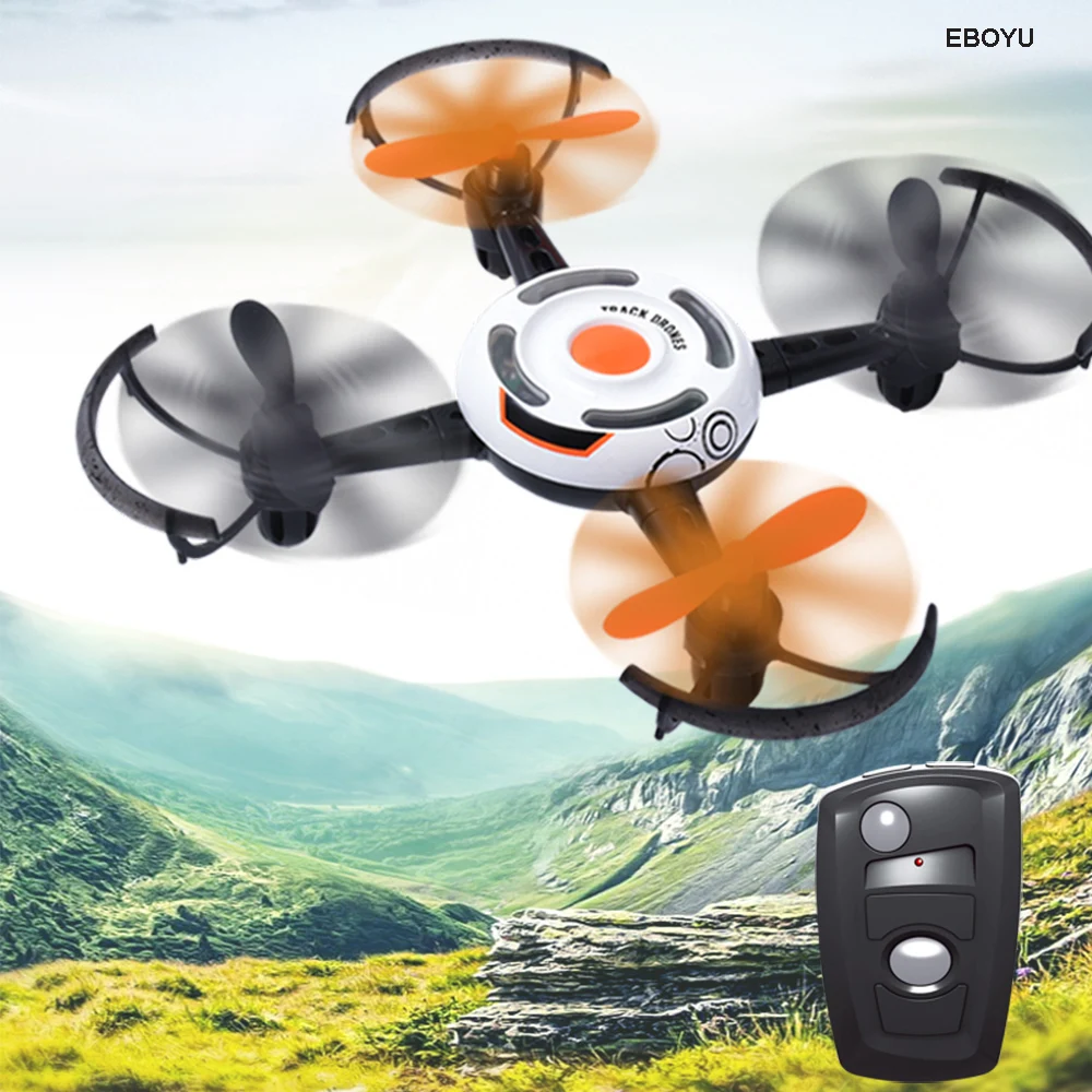 EBOYU QS007 DIY Мини Радиоуправляемый Дрон с жестовым зондированием 3D Flip Altitude Hold мини