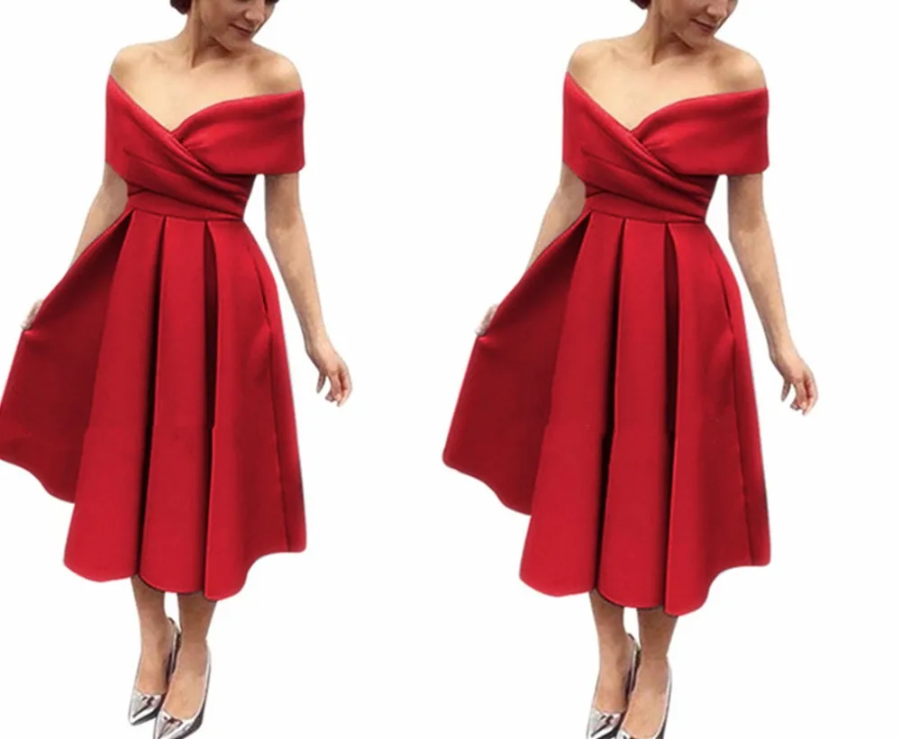 Простой сатин мать невесты платья с открытыми плечами свадебное платье vestido de noiva Мать платье для гостей на свадьбе платье