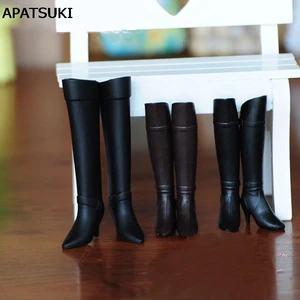 Модная обувь на высоком каблуке для кукол Blythe Dolls 16, высокие сапоги для кукол Licca, мини обувь для кукол Momoko 16, аксессуары для кукол BJD