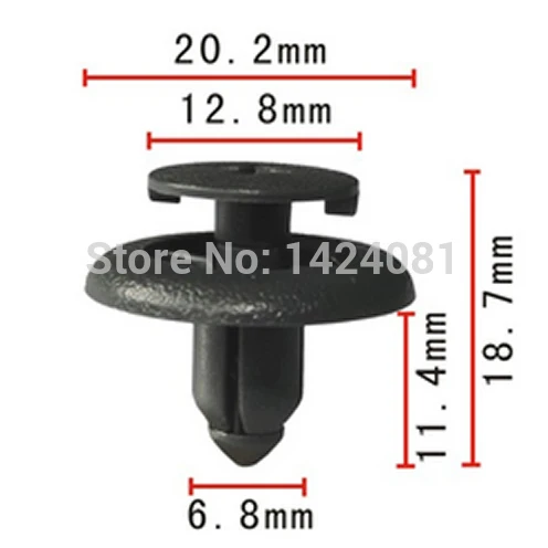 

20x OEM for Toyota #9046707121B2 Door Trim Panel Push-Type Retainer Clip for RAV4 90467-07121-B2, 90467-07121-8, 90467-07121-CO