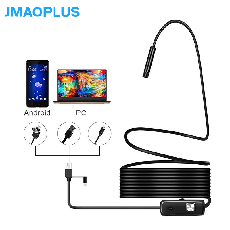 Микро Usb камера Android трубопровод инспектора для Windows &amp Macbook ПК эндоскоп - купить по