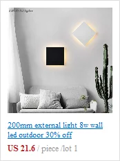 Настенные светильники 14 см, 22 см, 29 см 40 акрил 30% off