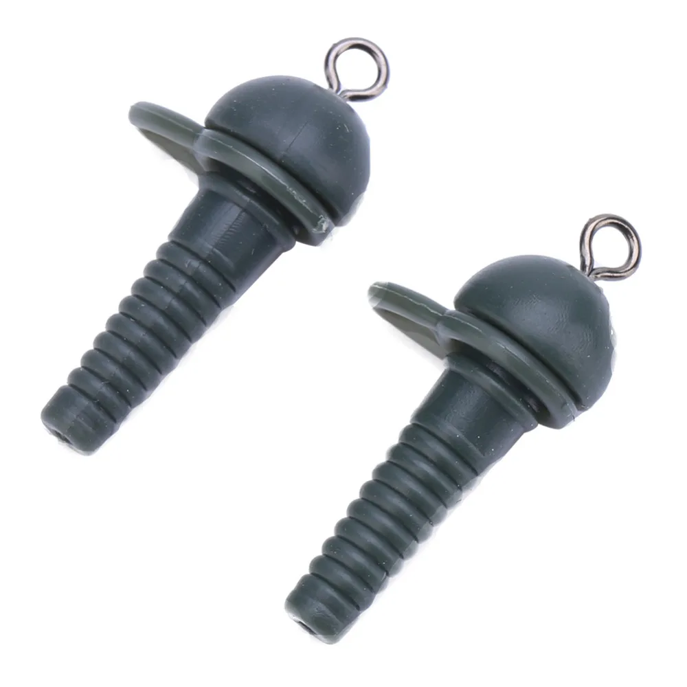 Мягкие безопасные свинцовые зажимы из ПВХ с Вертлюг карп рыболовные снасти