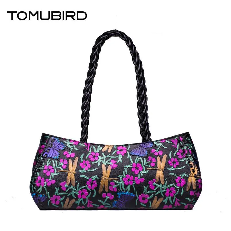 2020 новая качественная женская сумка TOMUBIRD из воловьей кожи известного бренда