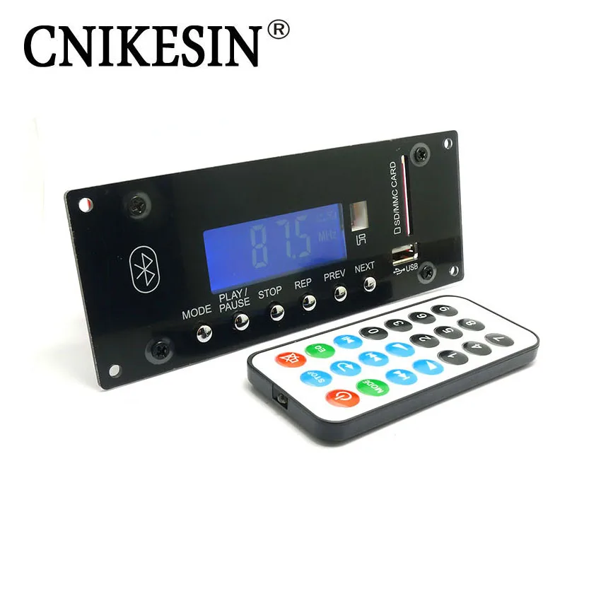 Cnikesin 4.0 Bluetooth MP3 декодирования доска Модуль ж/Слот для карты SD/USB/FM/сигнал тревоги APE