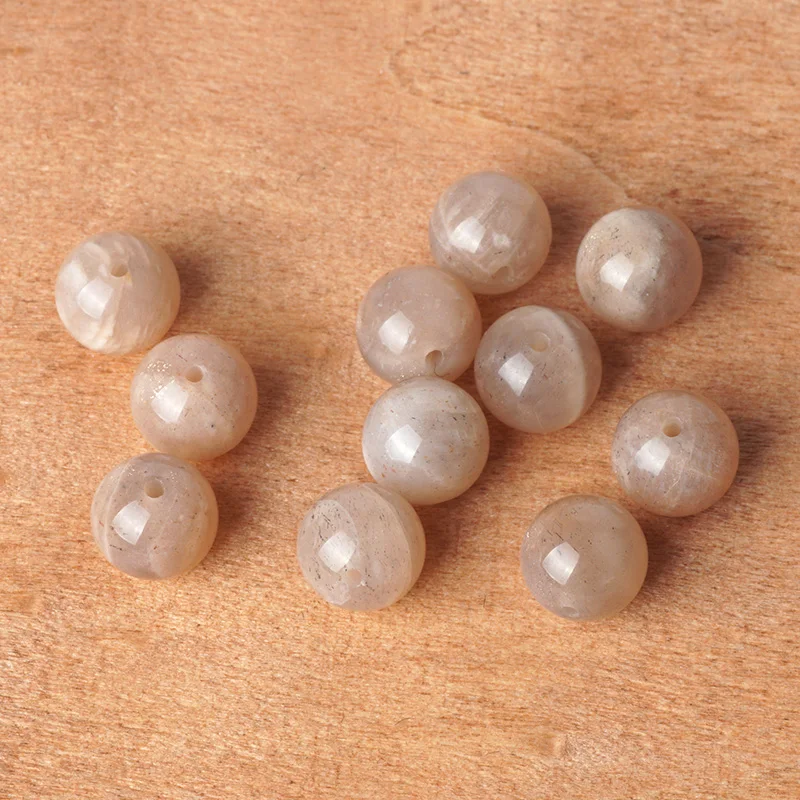 Бусины из натурального камня бусины оранжевого лунного оригинального