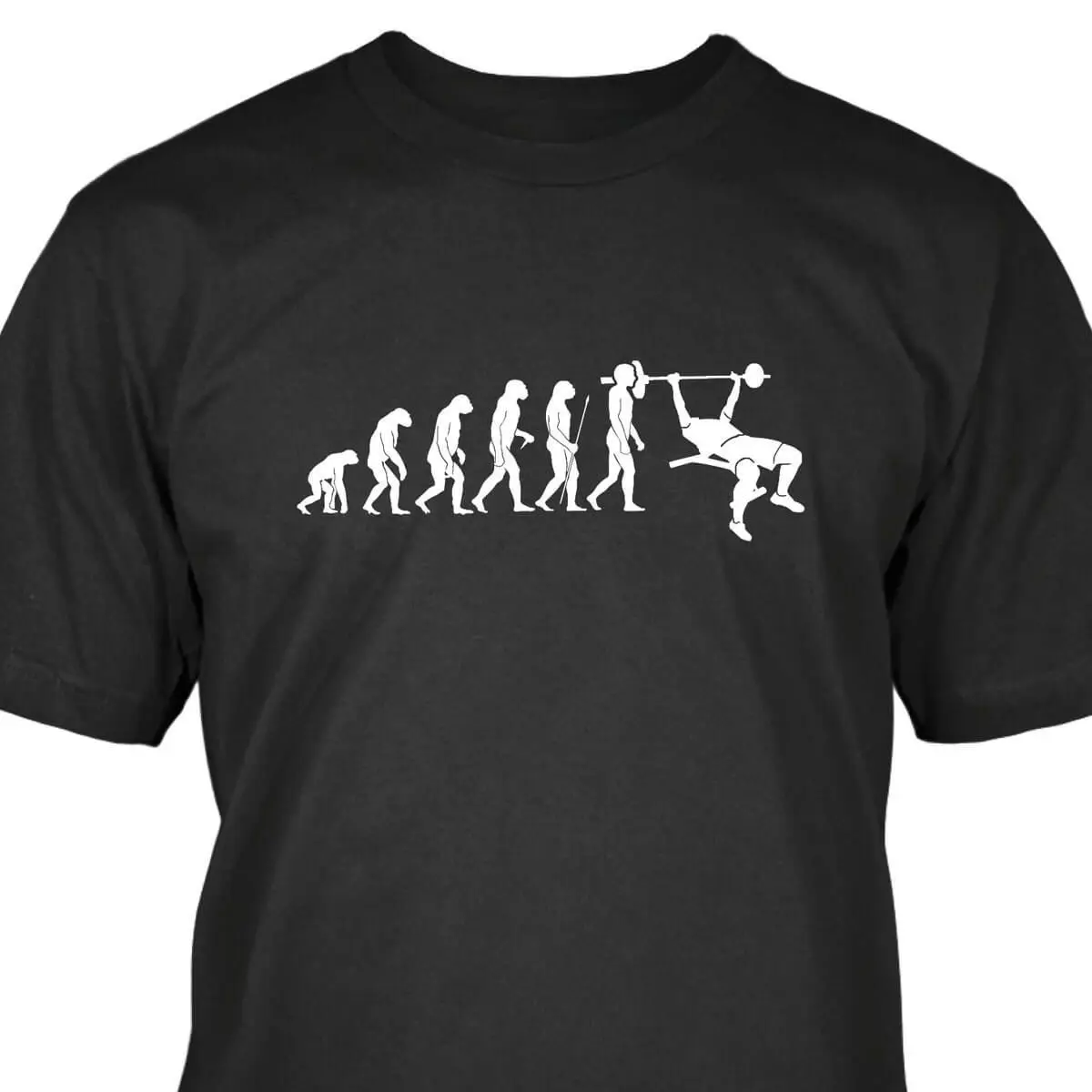 2019 горячая Распродажа 100% хлопок скамья Пресс Эволюция футболка|evolution t-shirt|t-shirt