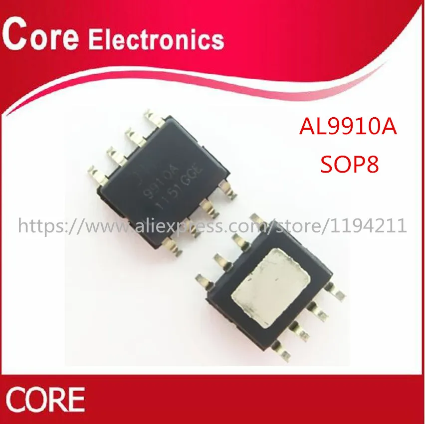 50 шт./лот AL9910A AL9910 SOP8 IC new|Интегральные схемы| |