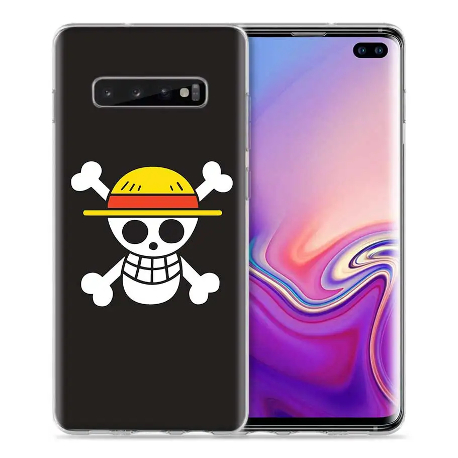 Одна деталь чехол для samsung Galaxy S8 S9 S10 5G S10e S7 Note 8, 9, 10, J4 J6 плюс J5 J8 J3 силиконовый Caso аниме телефон сумки Coque - Цвет: 07