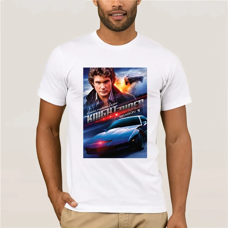 Knight Rider Series футболка с Майклом Найтом Дэвидом хассельхоффом 1 S XXXL юмором 100%
