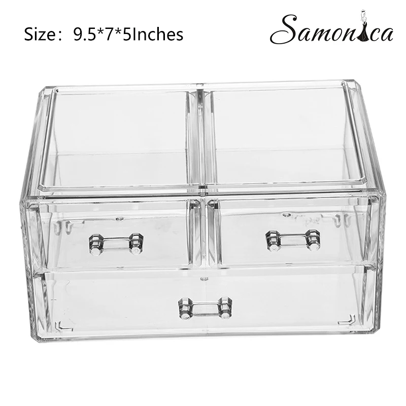 Акриловая помада карандаш для бровей лак ногтей чехол хранения украшений