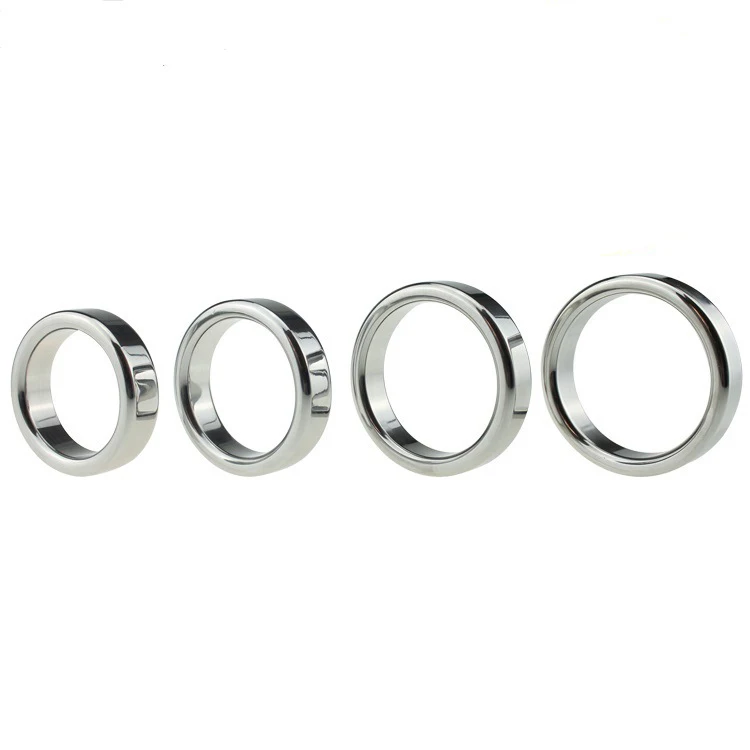 Мужское кольцо на пенис из нержавеющей стали 4 размера|chastity male|cock sleevecockring metal |