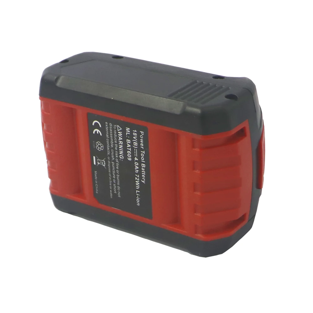 DVISI 2 шт X18v 5 0/4.0Ah батарея Bat609 для Bosch литий ионная дрель 17618 BAT618G BAT618 BAT609G со