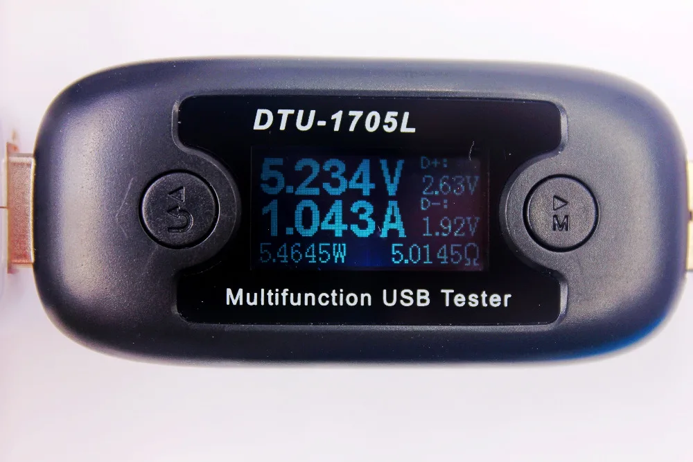 USB тестер для быстрой зарядки, измеритель напряжения, тока, емкости QC3.0 2,0, детектор мощности, TYPE-C тестер сопротивления кабеля