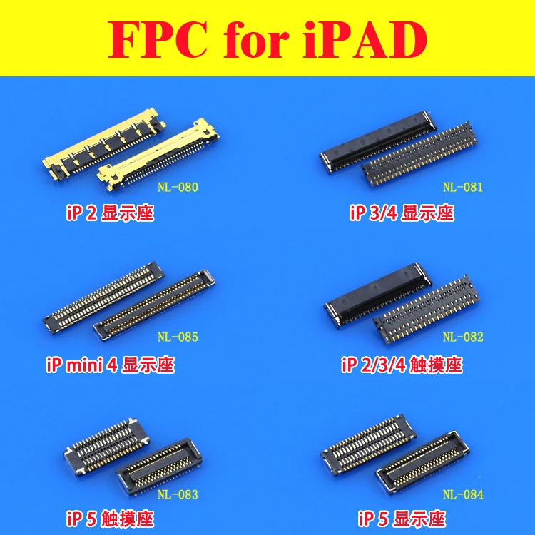 Сенсорный экран дигитайзер FPC разъем ЖК-дисплей логическая доска/mortherboard для iPad mini
