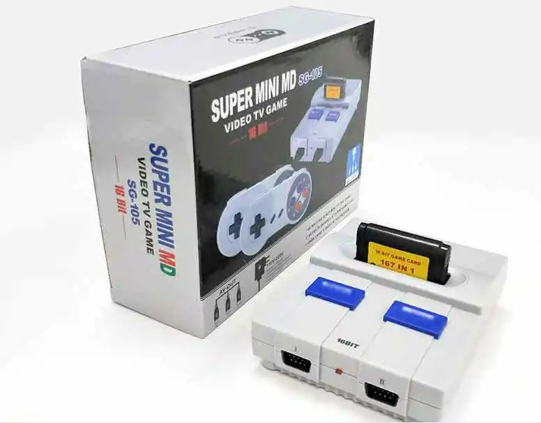 Можно использовать карточная игра супер мини 16 бит MD16 SG-105 AV out Семейные игры ТВ