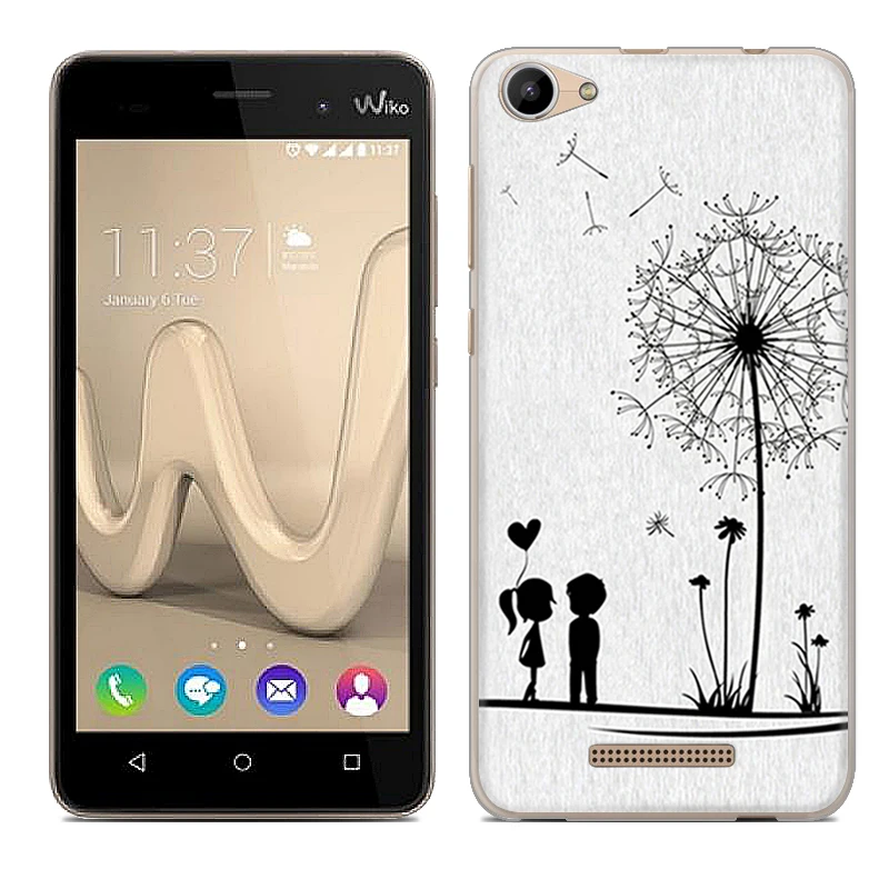 Прямая поставка мягкий чехол для телефона из ТПУ Wiko Lenny 3 Max 3Max 5-дюймовый модный