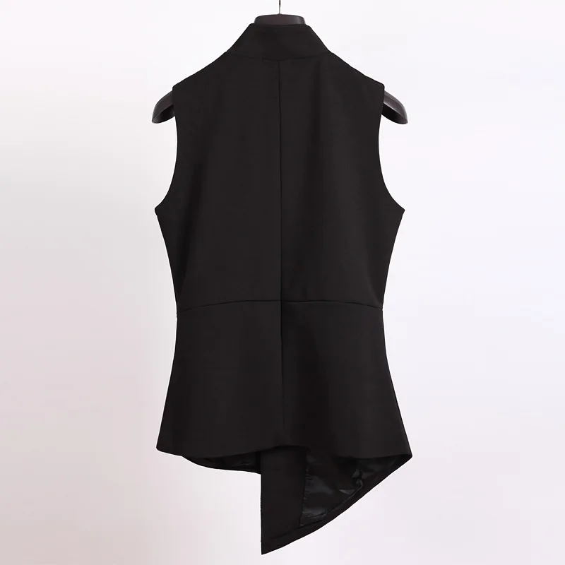 Мужской тонкий стиль 2020 Модный повседневный костюм жилет черная Личная верхняя
