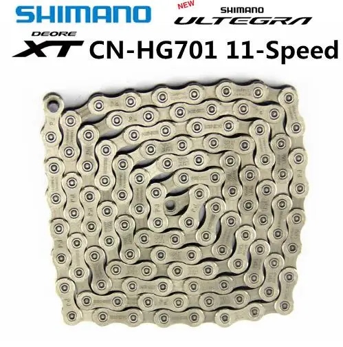 Цепь SHIMANO ULTEGRA DEORE XT HG701 HG700 11 скоростей цепь для горного велосипеда HG6800 CN MTB