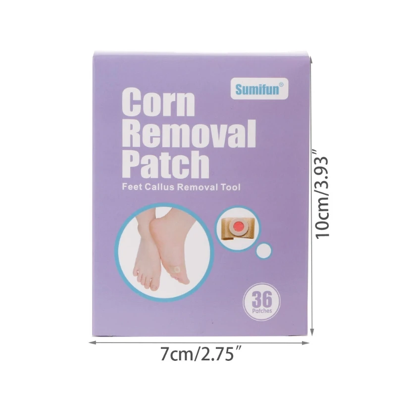 

36Pcs Foot Medical Corn Remover Patch Feet Callus Removal Care Tool Health Care Body Massager New