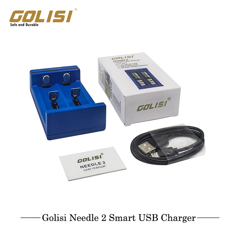 Оригинальное умное зарядное устройство Golisi Needle 2 с USB слота для аккумуляторов