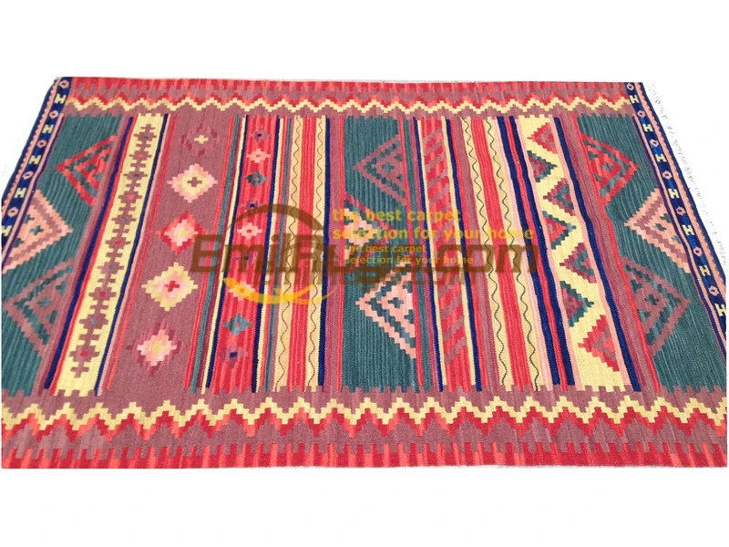 Ручная работа; вязаное; шерстяное Ковры Kilim гостиная ковер Bedroon прикроватные одеяло коридор Средиземноморский стиль fc508gc131yg4