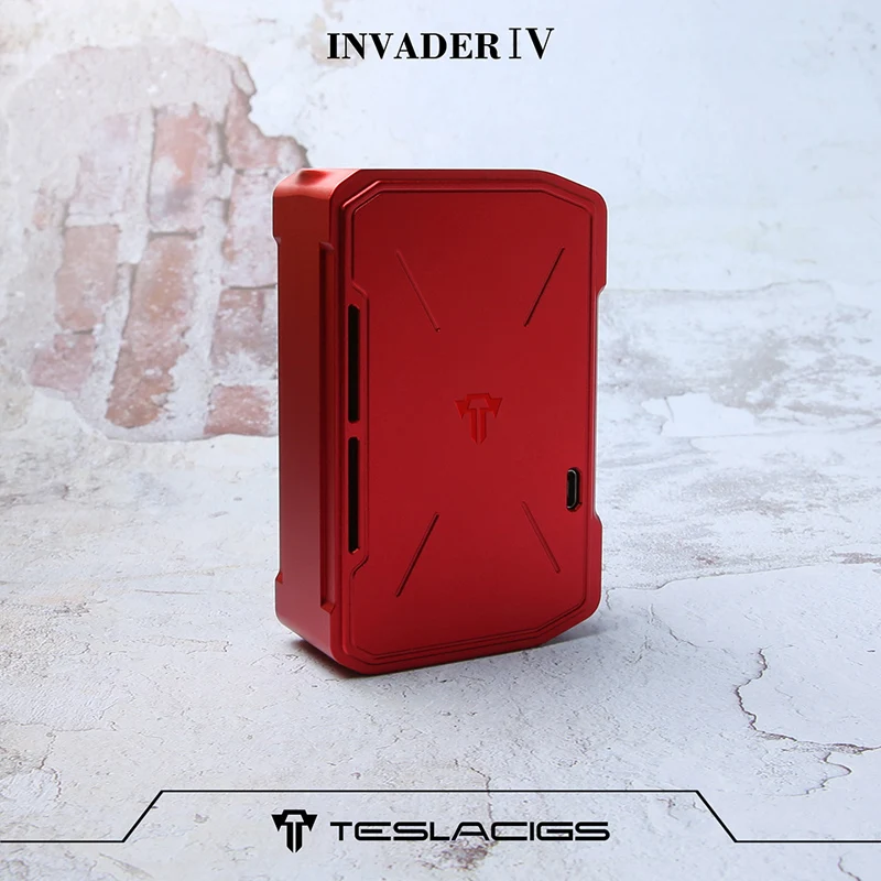 Новый Tesla Invader 4 Характеристическая вязкость полимера VV Box MOD Teslacigs 280 Вт
