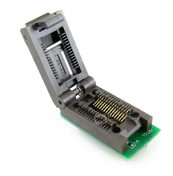SOP28 TO DIP28 (B) SO28 SOIC28 SOP IC тестовый разъем программирующий адаптер 1 27 шаг Бесплатная