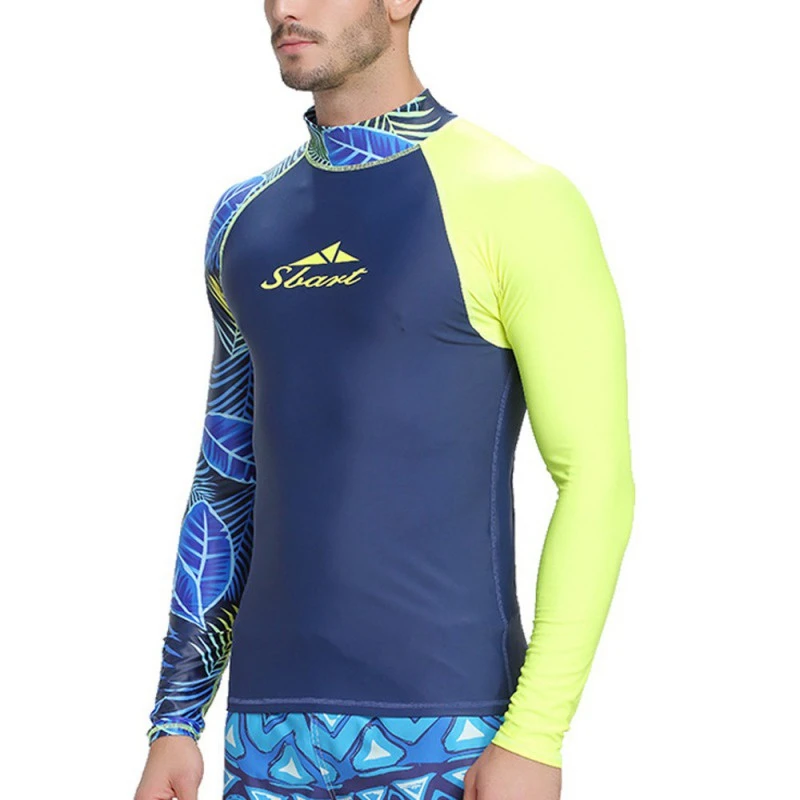 Мужская рубашка с длинным рукавом, футболка, купальники, Вейкборд, Floatsuit, топы, защитный, Дайвинг Плавание Серфинг