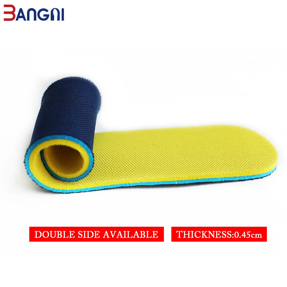 3ANGNI 5 Pair Double Side Breathable Anti-Slippery Soft Comfortable Sport Basketball Running Insoles Men Women Shoes Insert Pad