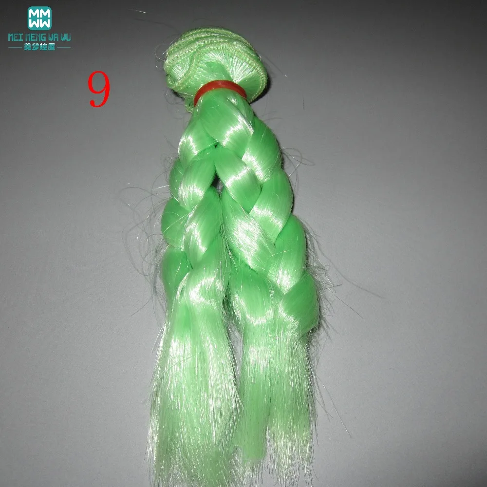 1 шт. 15 см и 25 см* 100 см Парики куклы/волосы коса прическа для 1/3 1/4 1/6 BJD/SD куклы DIY парики