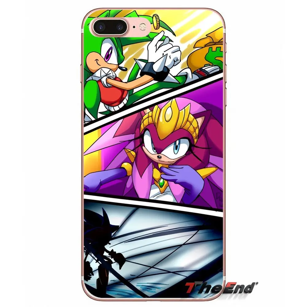Sonic зубная щётка подземный Ежик Мягкий ТПУ чехол для iPhone X 4 4S 5 5S 5C SE 6 6S 7 8 плюс samsung