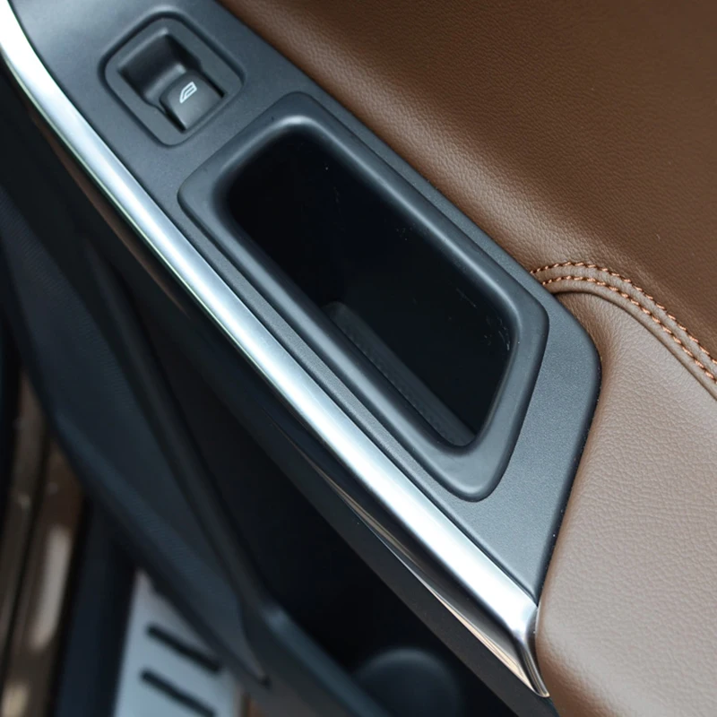 Комплект одежды из 2 предметов для VOLVO XC60 2009-2013 передняя дверь ящик для хранения подлокотник ручка держатель Контейнер-корзина чашки