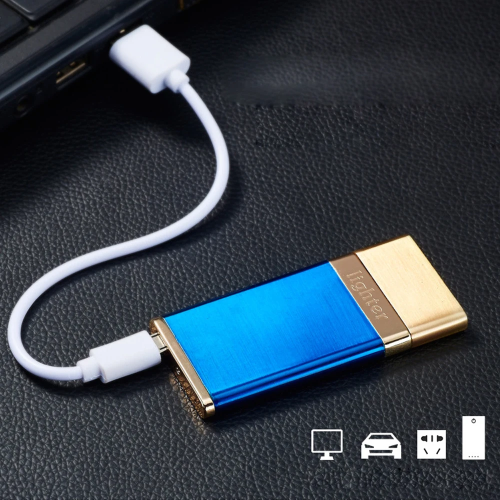 Новый встряхнуть Двусторонняя Электрический провод электрический Arc USB зарядки