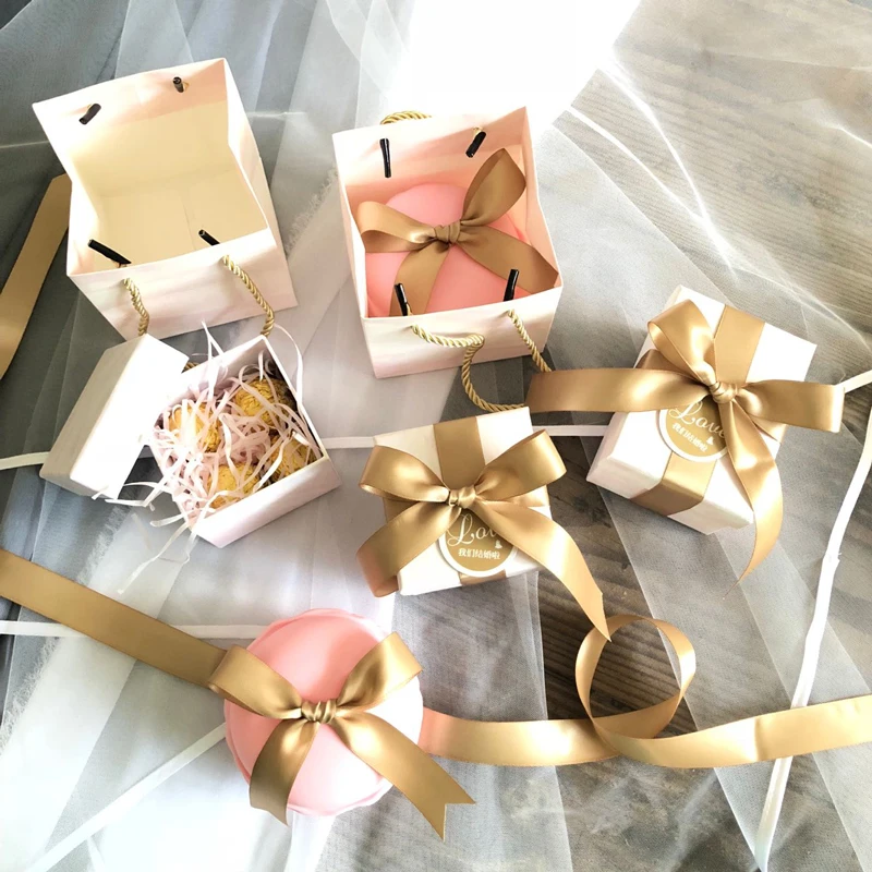 Avebien миниатюрные туфли в стиле Macaron оригинального дизайна коробка конфет День рождения Декорации для детей сувенир с душем Свадебные украшения с лентой