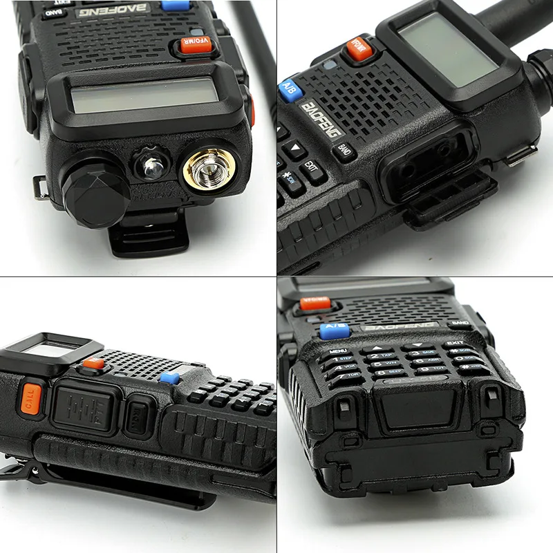 Портативная рация Baofeng UV 5R 8W портативная двухсторонняя радиостанция с дальностью