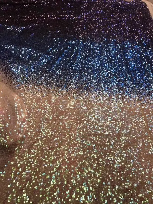 

Красивая блестящая вышивка Тюлевая сетчатая кружевная ткань ZH-1123 хорошего качества для вечеринки