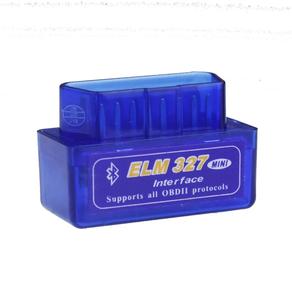 Супер Мини ELM327 V1.5 Bluetooth переключатель питания 16-контактный OBD-сканер работает на