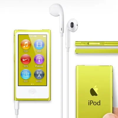 Новый для iPod nano седьмого Поколения с сенсорным экраном 16 ГБ фильм музыка MP4 ПЛЕЕР