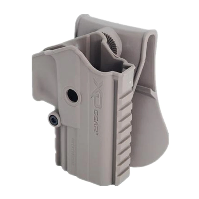 Тактическая кобура для пистолета XD GEAR holster XDM (тип ремня) Для GBB Mag Black DE | Спорт и