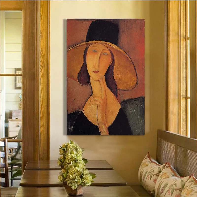 best Handpainted Traditional Woman Figure Oil Painting On Canvas Hang Picture Charming portrait Art for wall Decoration Wall | Дом и сад