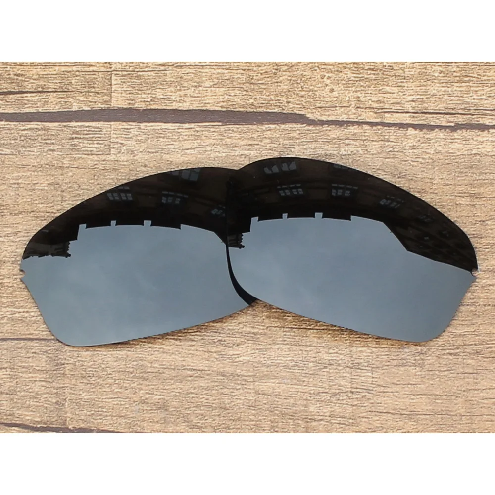

Vonxyz Stealth Black Polarized Replacement Lenses for-Oakley Half Wire 2.0 Frame
