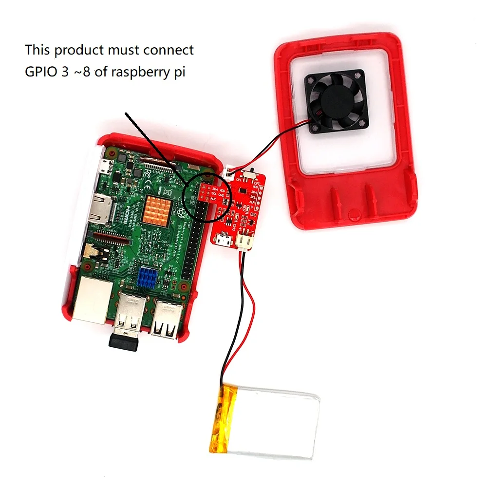 DSTIKE Pi батарея датчик + чехол Комплект max17043 IIC Raspberry NodeMCU Arduino UPS | Электроника