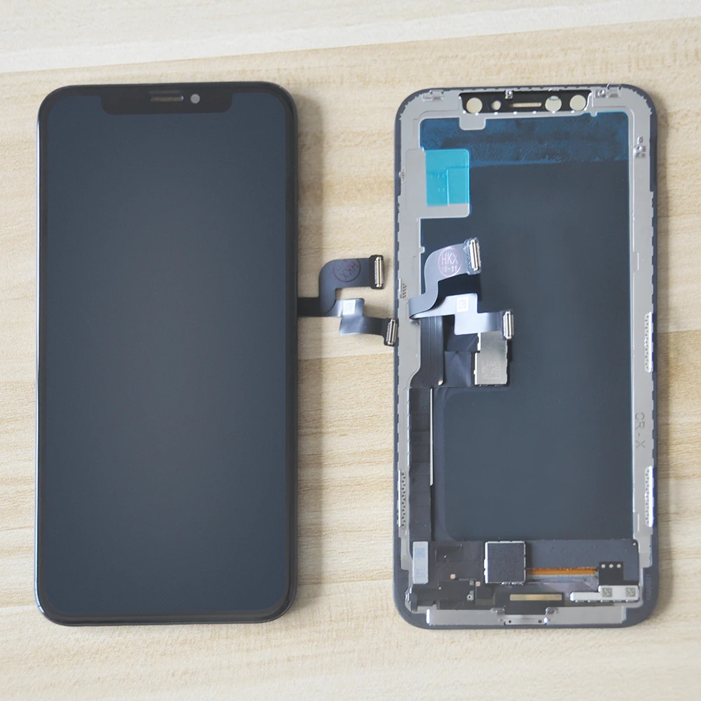 Sinbeda 100% AAA LCD для iPhone X дисплей сенсорный экран сборка дигитайзер стеклянная Часть