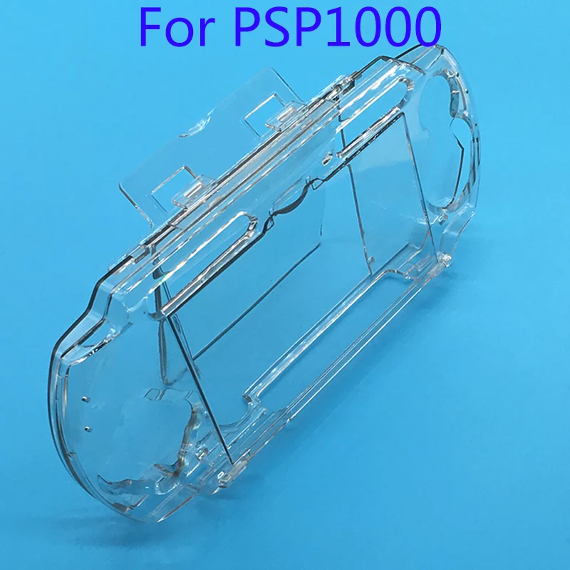 

10Pcs Clear Transparent Hard Case Protective Cover Shell for Sony PlayStation Portable PSP 1000 console Crystal Body Protector