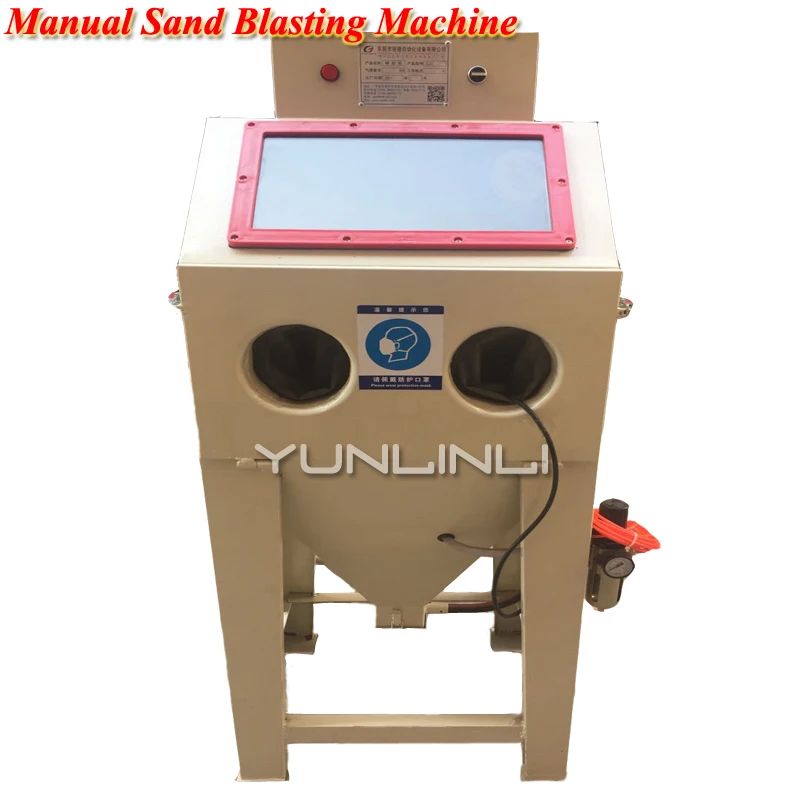 Sand Blasting Machine Manual Type Electric Sandblaster Metal Mould Descaling Surface Treatment CJ6050