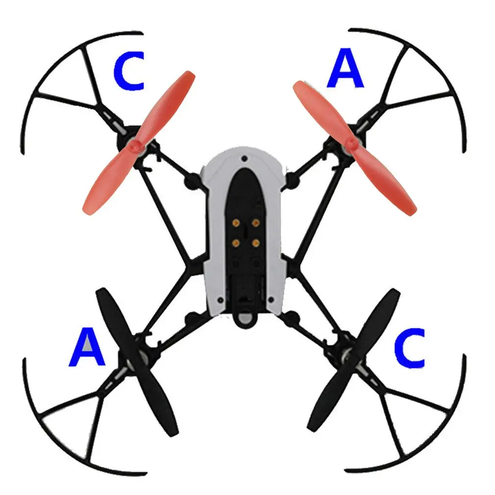 Один комплект RC Лопасти пропеллера мини Дроны для Parrot Mambo UAV части пропеллеры