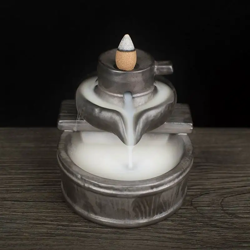 Благовония горелки керамический кран благовония горелка дыма обратного потока