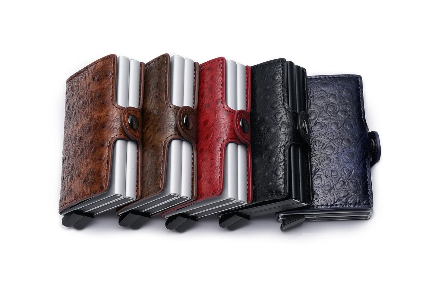 Weduoduo Новое поступление держатель для карт RFID безопасный двойной ящик мужской